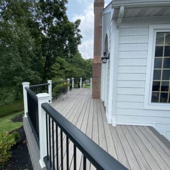 Richboro PA home after astucco removel and deck replacement - 4